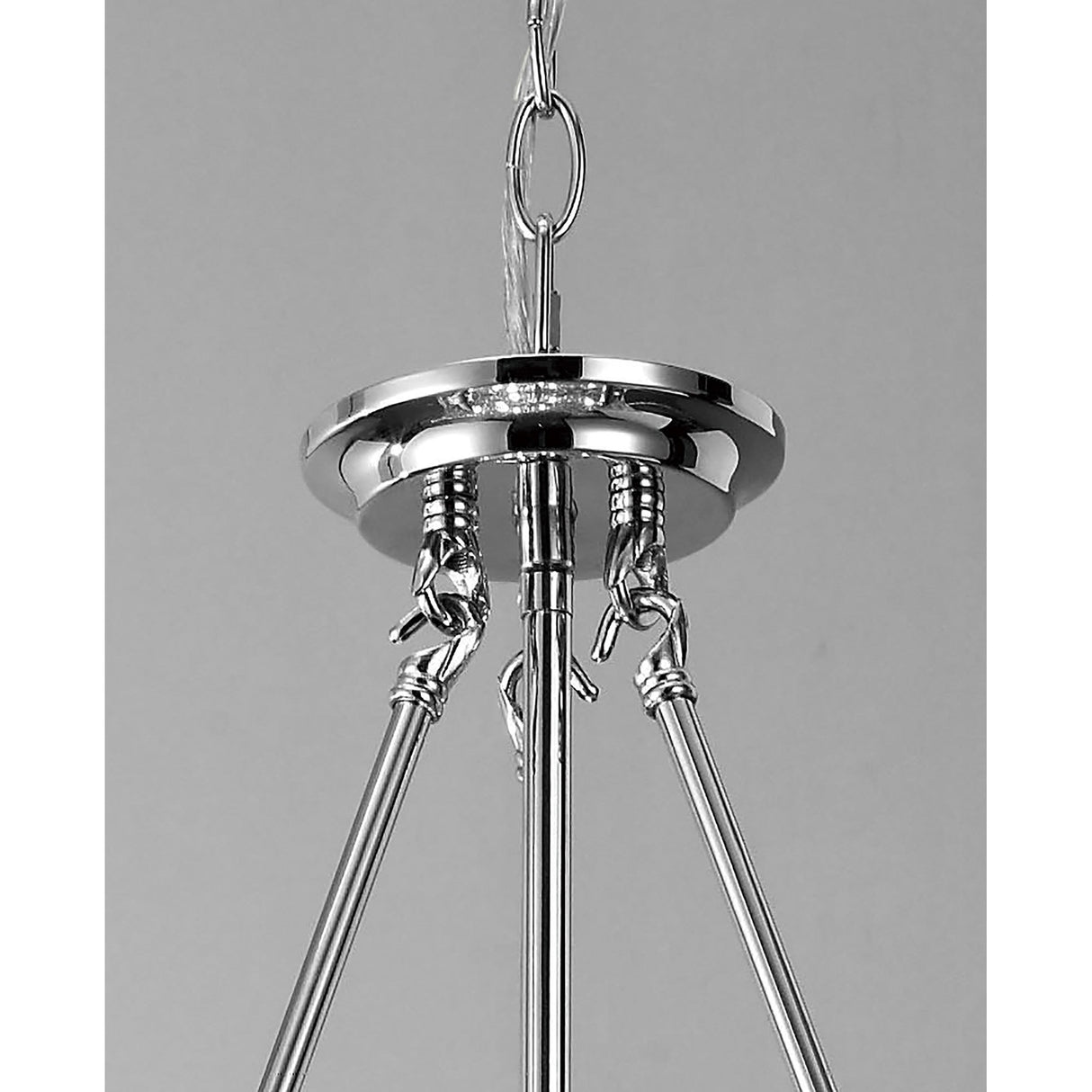Cesto 60cm 10 Light Crystal Chandelier - Polished Chrome