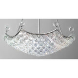 Cesto 60cm 10 Light Crystal Chandelier - Polished Chrome