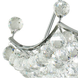 Cesto 60cm 10 Light Crystal Chandelier - Polished Chrome