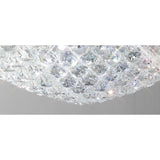 Cesto 60cm 10 Light Crystal Chandelier - Polished Chrome