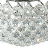 Cesto 60cm 10 Light Crystal Chandelier - Polished Chrome