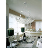 Cesto 60cm 10 Light Crystal Chandelier - Polished Chrome