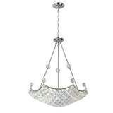 Cesto 60cm 10 Light Crystal Chandelier - Polished Chrome