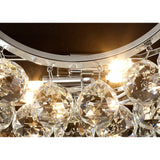 Cesto 2 Light Crystal Wall Light - Polished Chrome