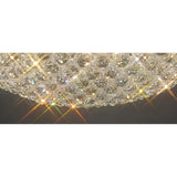 Cesto 80cm Grand 12 Light Crystal Chandelier - Polished Chrome