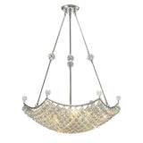 Cesto 80cm Grand 12 Light Crystal Chandelier - Polished Chrome