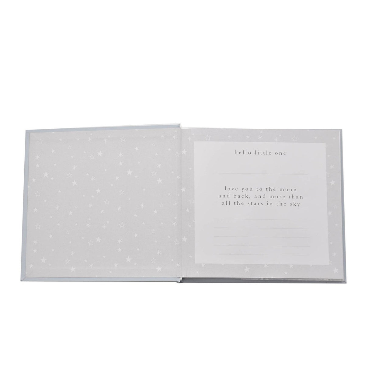 Beautiful Baby Boy Photo Album with Teddy 6 x 4in - Blue