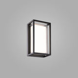 Chamonix Rectangular Outdoor LED Ceiling/Wall Light - Anthracite
