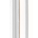 Chamonix Rectangular Outdoor LED Ceiling/Wall Light - White