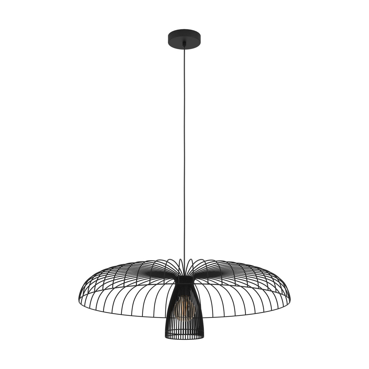 Champerico Pendant Light 77cm - Black