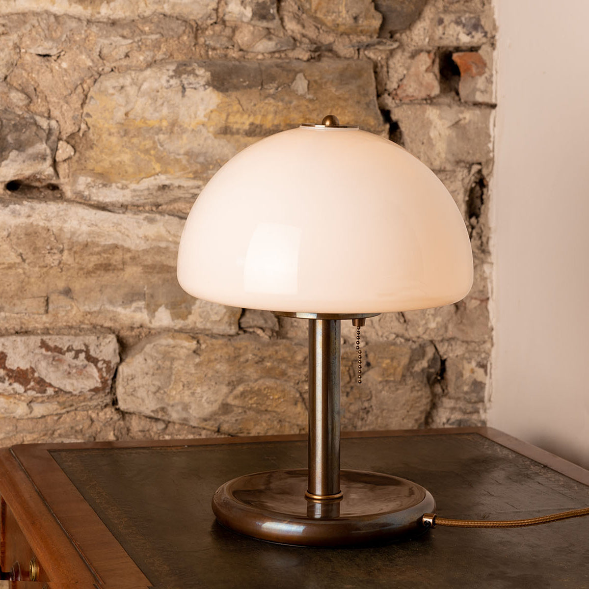 Champignon Glass Mushroom Table Lamp