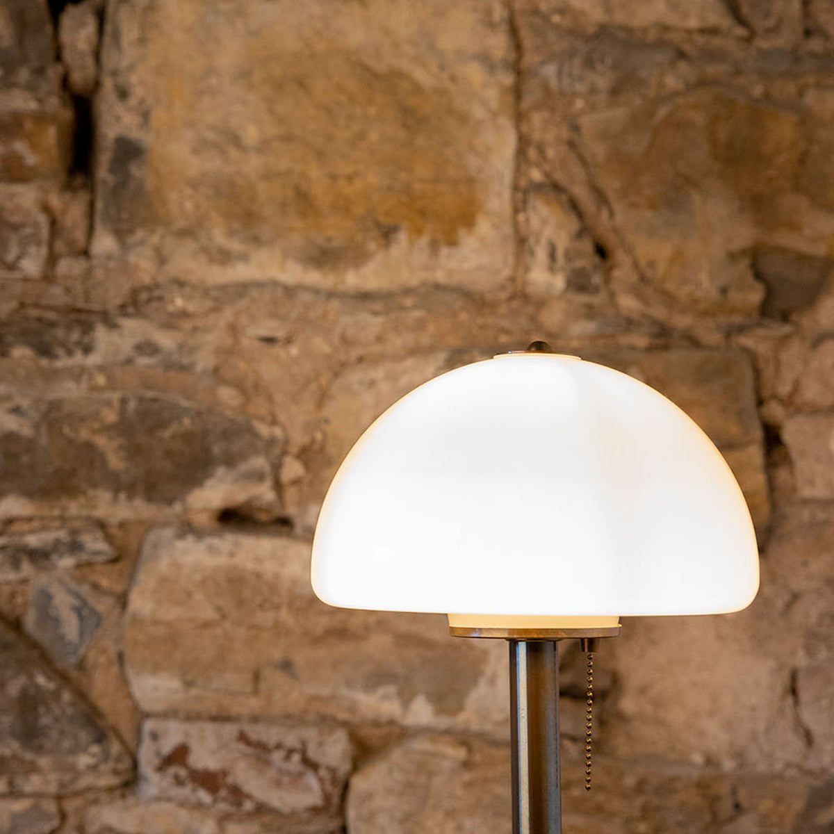 Champignon Glass Mushroom Table Lamp