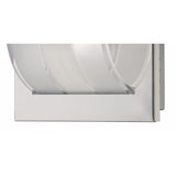 Charis 1 Light Glass & Crystal Wall Light - Chrome