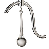 Chelsie 1 Light Beaded Glass Wall Light - Chrome