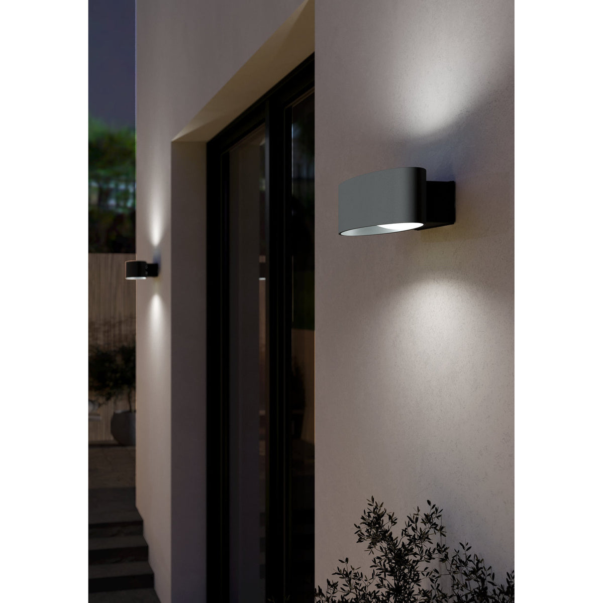 Chinoa LED Outdoor Wall Light - Anthracite
