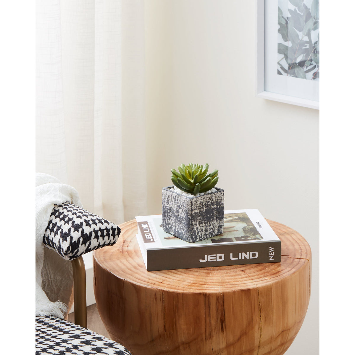 Chitose Artificial Plant - Light Grey & Green