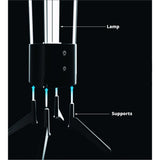 Cidal 36W UV-C Germicidal Table Lamp