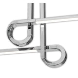 Cinto LED Semi-Flush Ceiling Light 20W 3000K – Polished Chrome