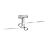 Cinto LED Semi-Flush Ceiling Light 20W 3000K – Polished Chrome