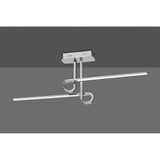 Cinto LED Semi-Flush Ceiling Light 20W 3000K – Polished Chrome