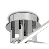 Cinto Semi-Flush Ceiling Light 28W 3000K - Polished Chrome