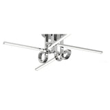 Cinto Semi-Flush Ceiling Light 28W 3000K - Polished Chrome