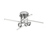 Cinto Semi-Flush Ceiling Light 28W 3000K - Polished Chrome