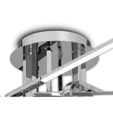 Cinto Semi-Flush Ceiling Light 42W 3000K - Polished Chrome