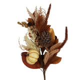 Neutral Autumn Pick Plastic Faux Plant 67.9cm - Brown & Cream