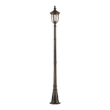 Cleveland 1 Light Single Head Lamp Post - Weathered Bronze