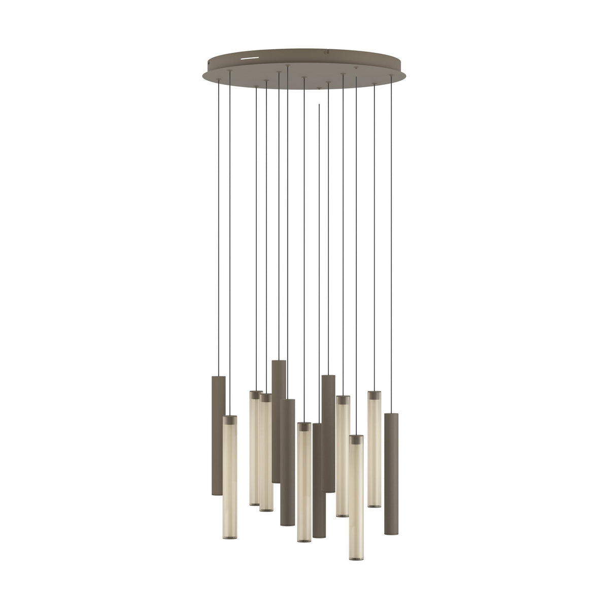 Clares 13 Light Pendant - Bronze