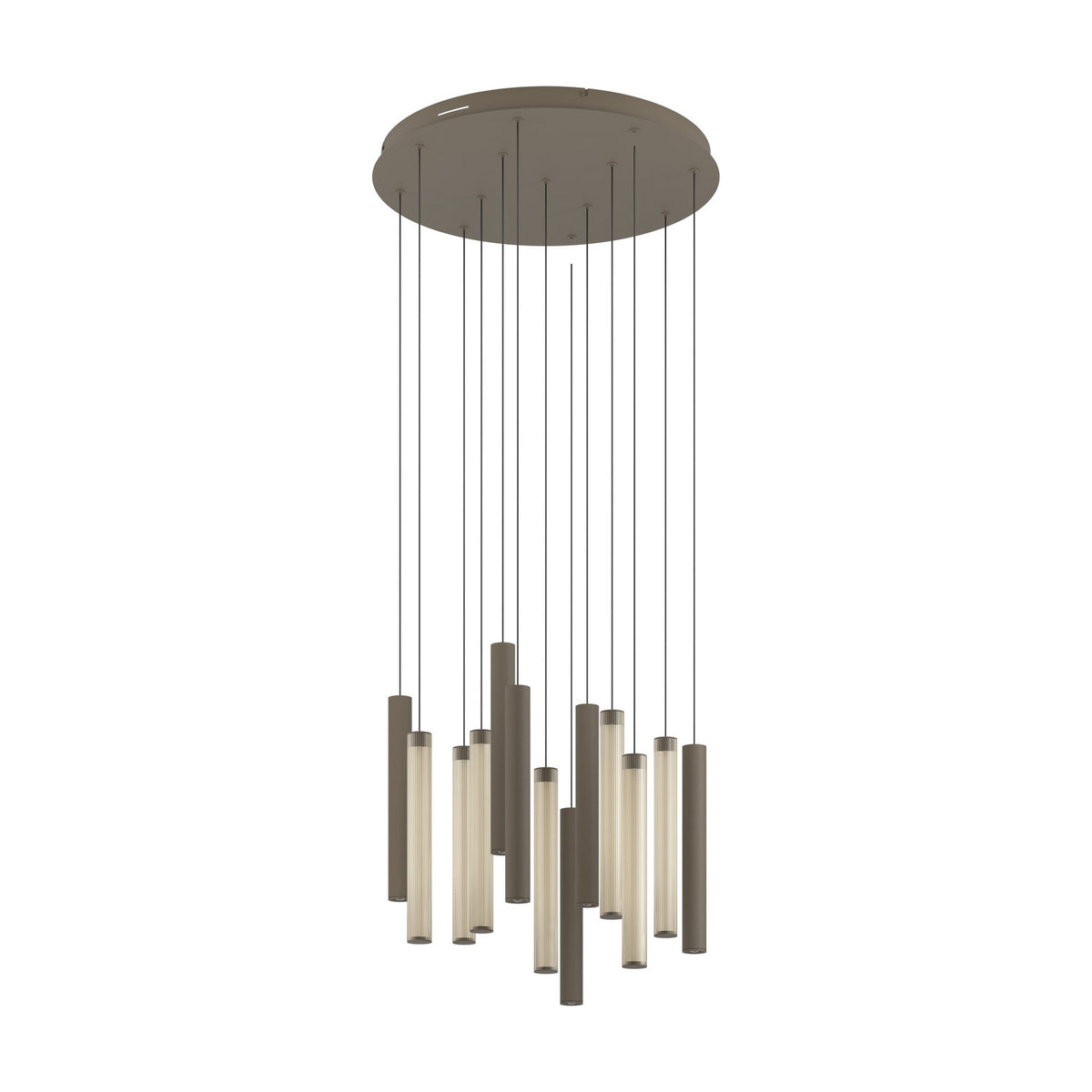 Clares 13 Light Pendant - Bronze