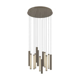 Clares 13 Light Pendant - Bronze