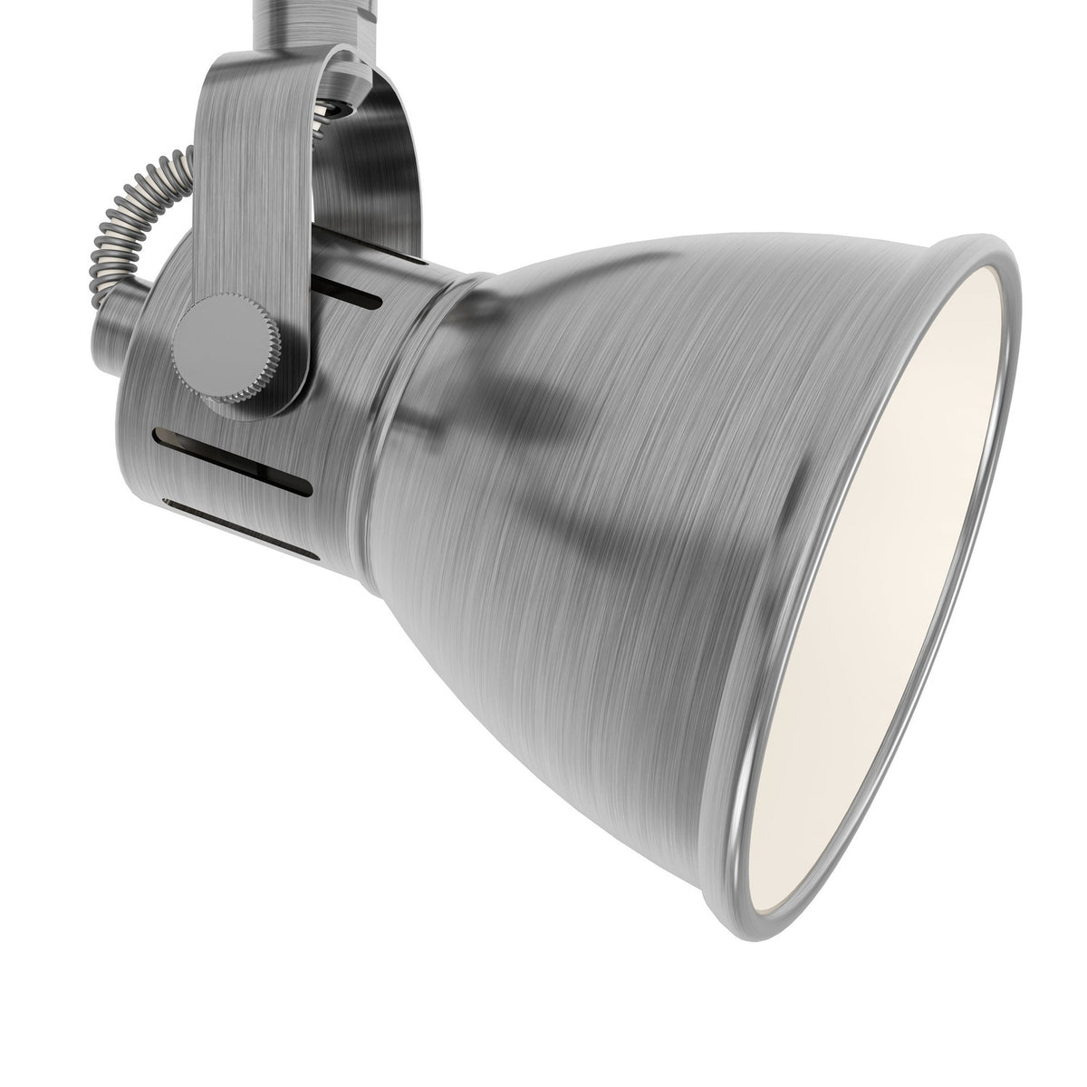 Clasanne 2 Light Spotlight Bar - Antique Nickel & Cream