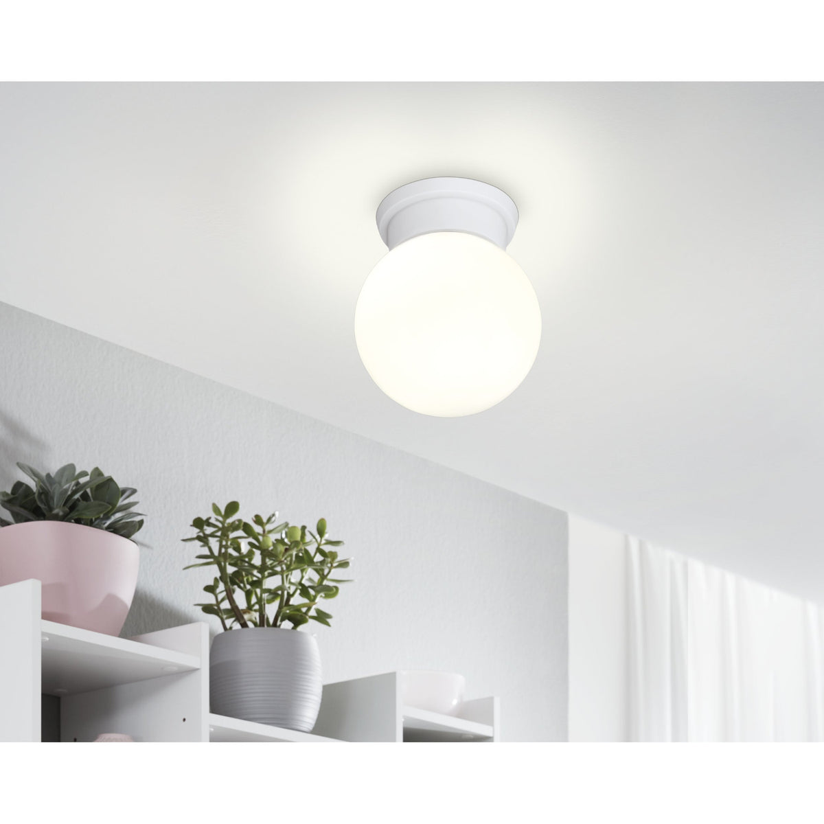 Clasmora Ceiling Light - White