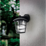 Clasvarne Downward Outdoor Wall Light - Black