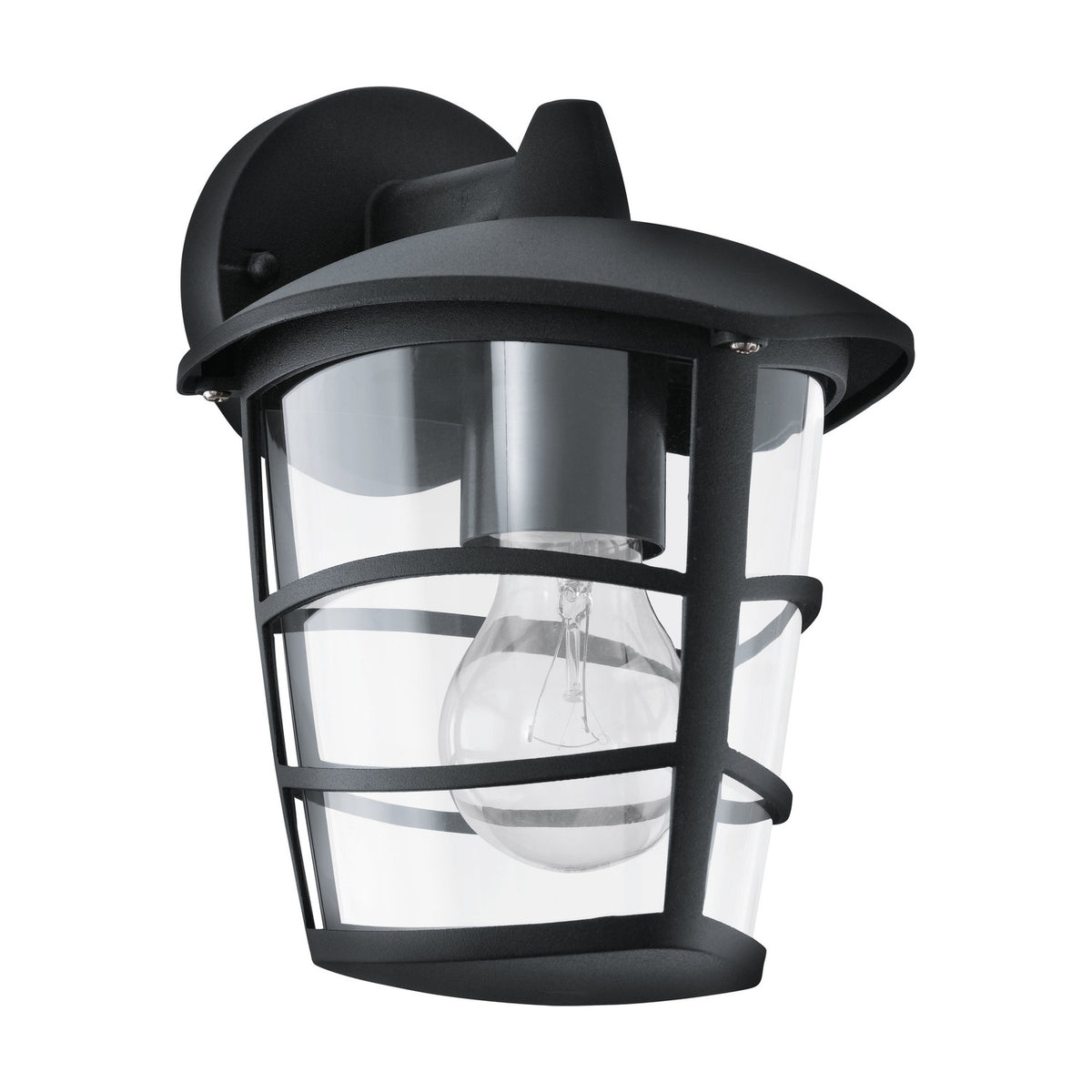 Clasvarne Downward Outdoor Wall Light - Black