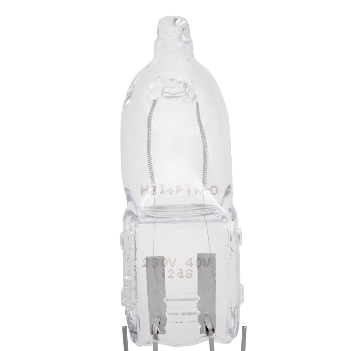 Clear Halogen Oven Bulb G9 40W 460lm Warm White Pack of 2