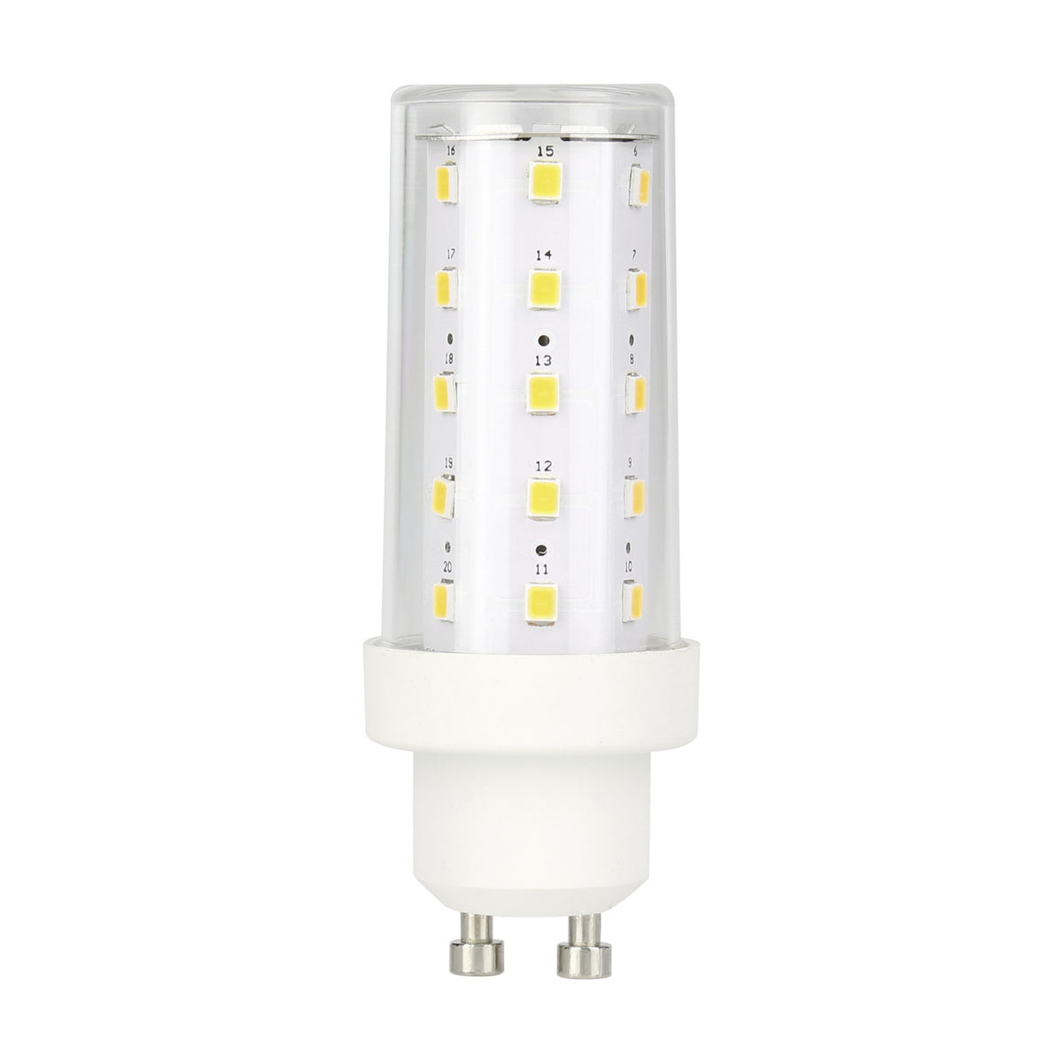 Clear LED Bulb GU10 4.5W 500lm Warm White