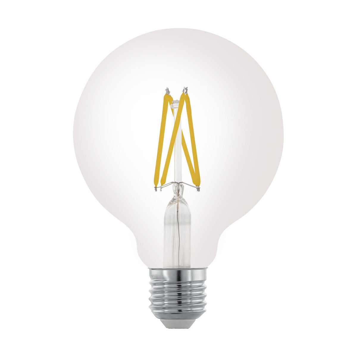 Clear LED Globe Bulb E27 G95 7.2W Warm White
