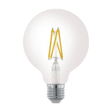 Clear LED Globe Bulb E27 G95 7.2W Warm White