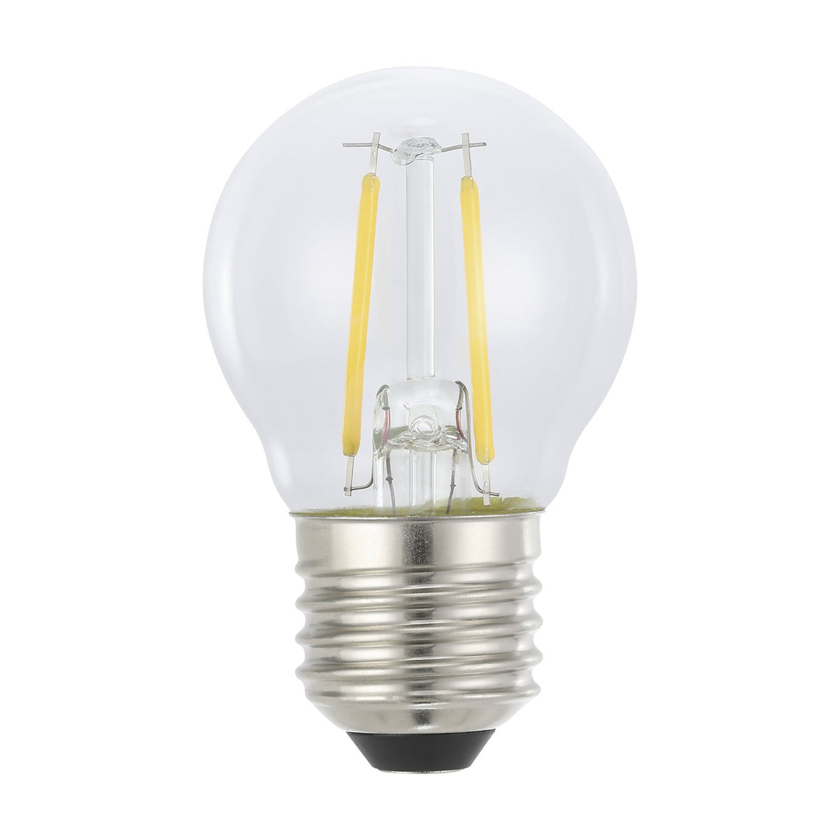 Clear LED Golf Ball Bulb E27 G45 245lm Warm White