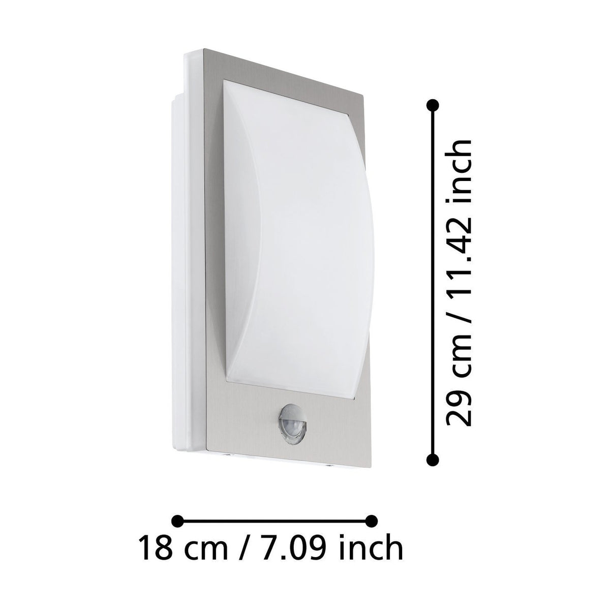 Clemine Outdoor Wall Light with Motion Sensor