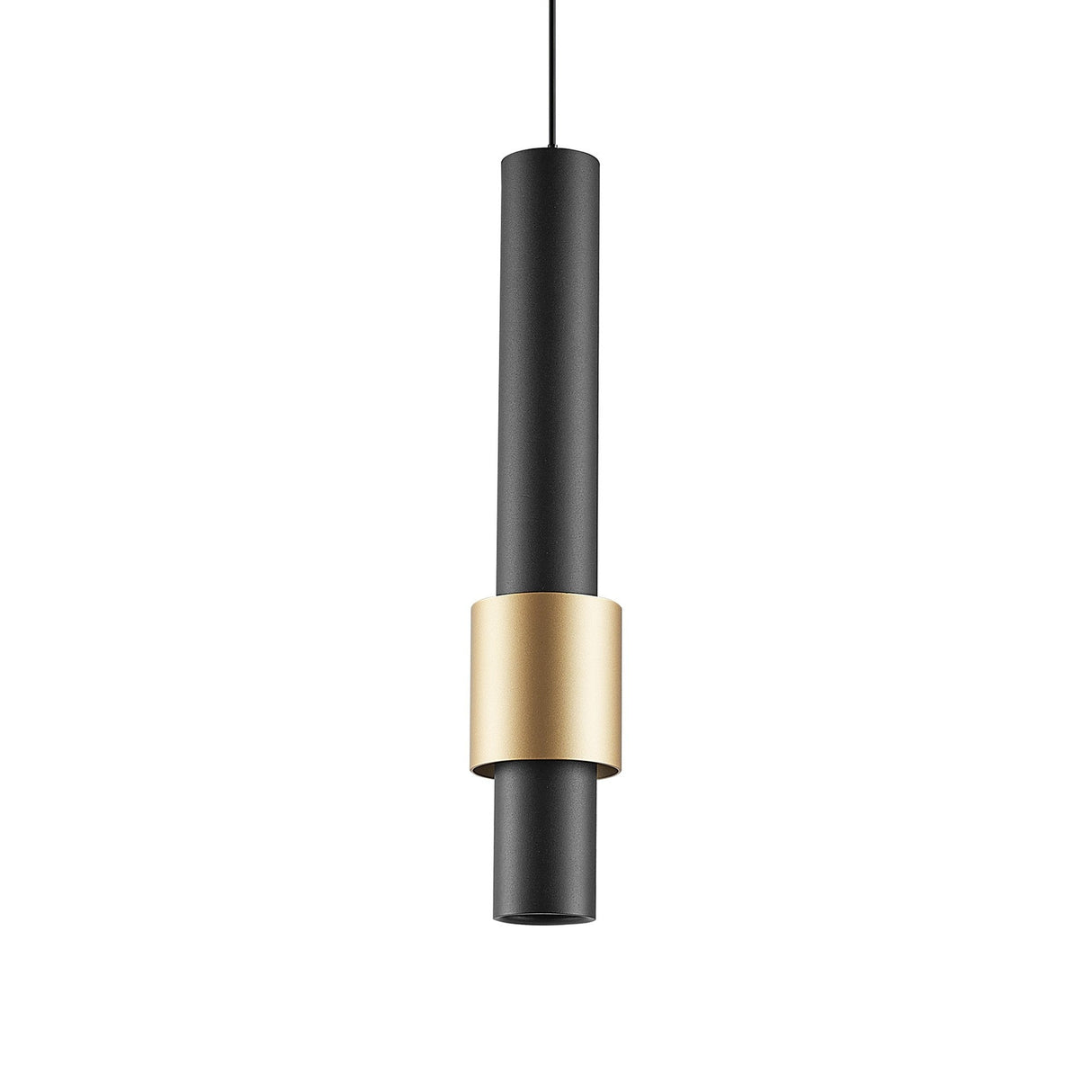 Clifton 5.8cm LED Pendant Light 7W 3000K - Black & Gold