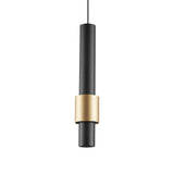 Clifton 5.8cm LED Pendant Light 7W 3000K - Black & Gold