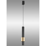 Clifton 5.8cm LED Pendant Light 7W 3000K - Black & Gold