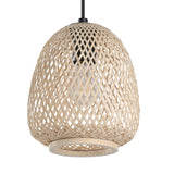 Clivorne Wooden Linear Pendant Light - Black