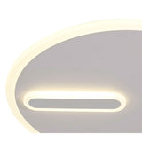Clock CCT LED Flush Ceiling Light 30W 4000K - Sand White