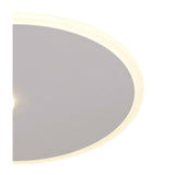 Clock CCT LED Flush Ceiling Light 30W 4000K - Sand White