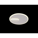 Clock CCT LED Flush Ceiling Light 30W 4000K - Sand White